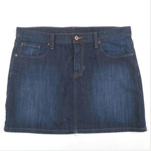 ☀Gap Mini jean shirt 12 Embroidered Pockets